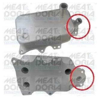 MEATDORIA FORD Масляный радиатор Transit 2.2/3.2TDCi 06- MEAT&DORIA 95205