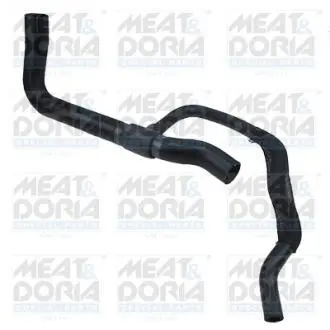 Шланг гумовий системи охолодження Верх CITROEN JUMPER I, PEUGEOT BOXER 2.5D 03.94-04.02 MEAT&DORIA 96700
