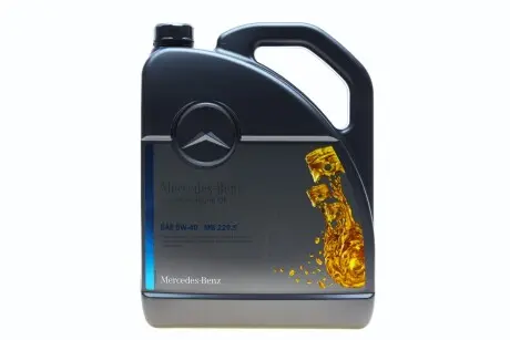 Мастило моторне 5w40 5l mb229.5 MERCEDES-BENZ 000989210713FAEE