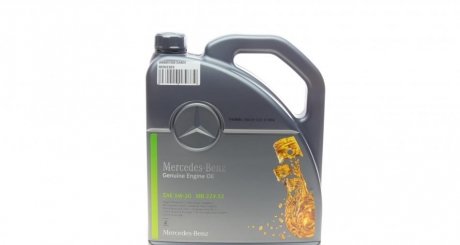 Масло 5W30 MB229.52 (5л) MERCEDES MERCEDES-BENZ 000989700613ABDE