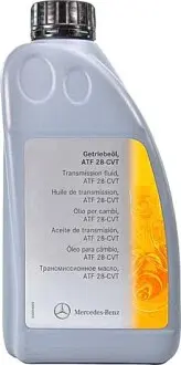 Трансмиссионное масло ATF 28-CVT синтетическое 1 л MERCEDES-BENZ A0019894603