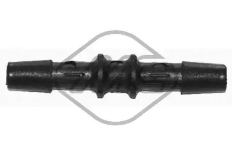 Универсальный шланговый соединитель 6mmx6mm (прямой) Metalcaucho 00043 (фото 1)