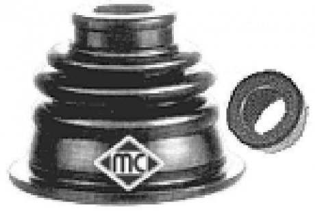 Пильовик привідного валу (набір) Metalcaucho 01763