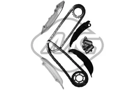 Цепь привода ГРМ (к-кт) BMW 1(E87)/3(E46/E90)/5(E60/E61) 1.8/2.0 d 01- Metalcaucho 06165