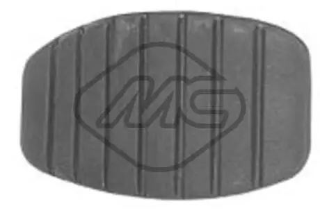 Педальні накладки Metalcaucho 06818