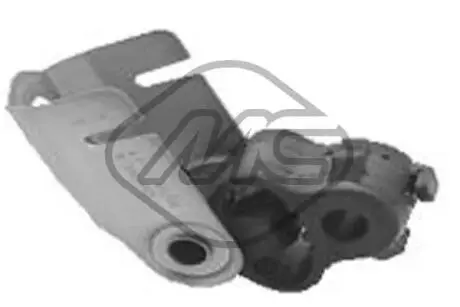 Крепление глушителя R CLIO 05- конеч. 12- Metalcaucho 06842