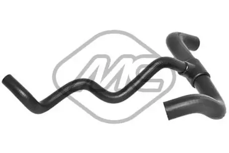 Патрубок радиатора нижний Renault Megane I, Scenic I Metalcaucho 08447
