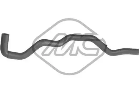 Патрубок радиатора Citroen Berlingo, C5, Jumper, Xsara/Peugeot 206, 306, 307, 406, Boxer, Partner 2.0D/2.2D (98-) Metalcaucho 08554