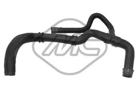 Патрубок радиатора Peugeot 306 (99-) Metalcaucho 08614
