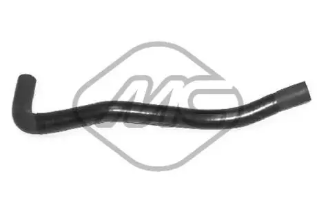 Патрубок радиатора Peugeot 206 1.9 (98-) Metalcaucho 08628