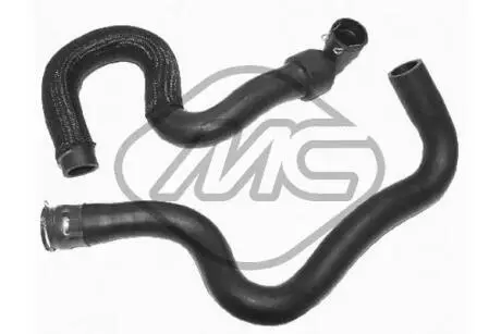 Патрубок системы отопления Citroen C4/Peugeot 307 Metalcaucho 08936