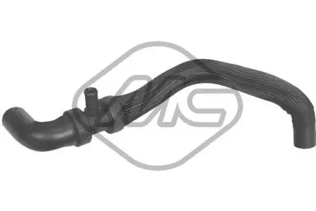 Патрубок радиатора Peugeot 206 (01-) Metalcaucho 09185