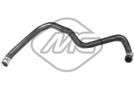 Патрубок водяной от бачка Citroen C2, C3 I/II (03-) / Peugeot 1007 (05-) 1.4-1.6 HDI Metalcaucho 09218