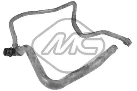Патрубок радіатора нижній Citroen C5/Peugeot 407 1.8-2.0 Metalcaucho 09222
