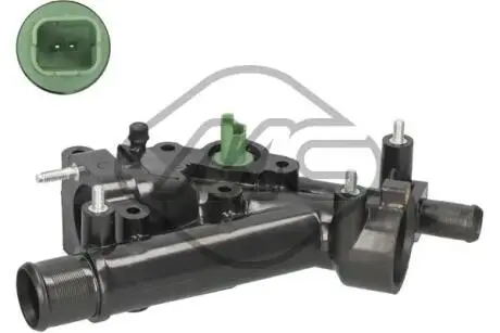 Корпус термостата Citroen C3/Peugeot 206 1.4/1.6 16V 98- Metalcaucho 35987