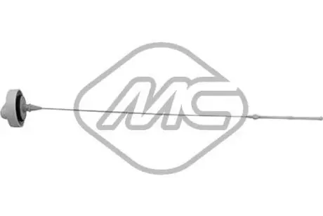Щуп уровня масла Kangoo 08-/Megane III 09- 1.5 dCi (L-545мм) пластик. Metalcaucho 39226