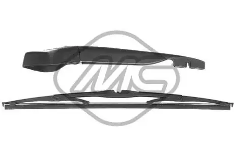 Щетка стеклоочистителя с поводком задняя VOLVO S40 II (544), V40 (645) (96-04) 400мм Metalcaucho 68102