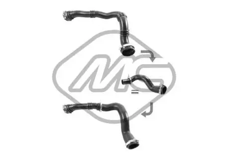 Патрубок интеркулера Metalcaucho 97625
