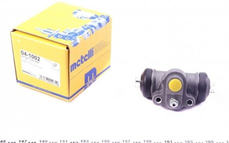 Цилиндр тормозной (задний) Hyundai Accent III 05-10/Kia Rio 05- Metelli 04-1002 (фото 1)