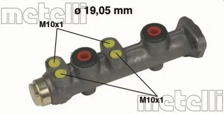 Головний гальмівний циліндр Metelli 050150