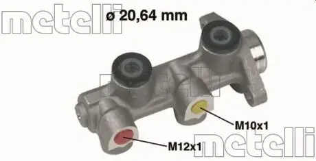 Главный тормозной цилиндр Metelli 050224