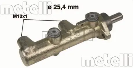 Главный тормозной цилиндр Metelli 050236