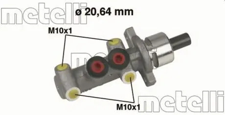 Главный тормозной цилиндр Metelli 050245