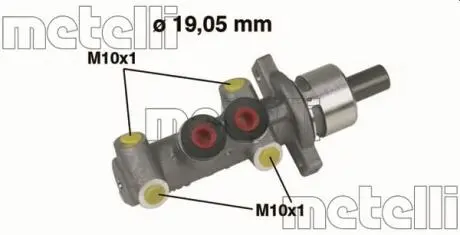 Главный тормозной цилиндр Metelli 050266