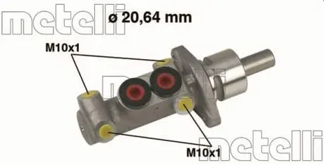 Главный тормозной цилиндр Metelli 050277