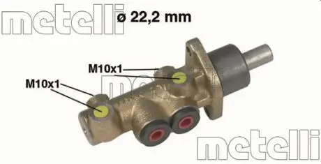 Главный тормозной цилиндр Metelli 050278