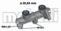 Циліндр гідравлічний гальмівний Metelli 05-0306