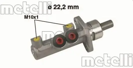 Главный тормозной цилиндр Metelli 050327
