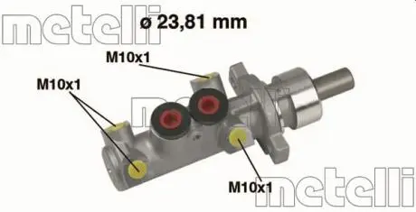 Главный тормозной цилиндр Metelli 050361