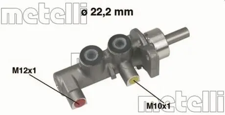 Главный тормозной цилиндр Metelli 050380