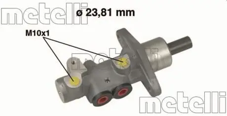 Главный тормозной цилиндр Metelli 050490