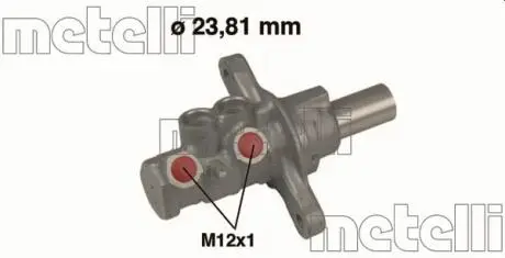 Головний гальмівний циліндр Metelli 050522
