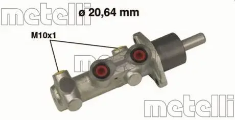 Главный тормозной цилиндр Metelli 050523