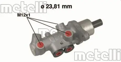 Главный тормозной цилиндр Metelli 050536