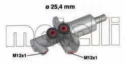 Цилиндр гидравлический тормозной Metelli 05-0546