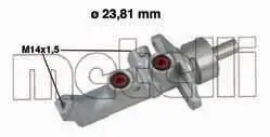 Цилиндр тормозной главный Metelli 05-0648