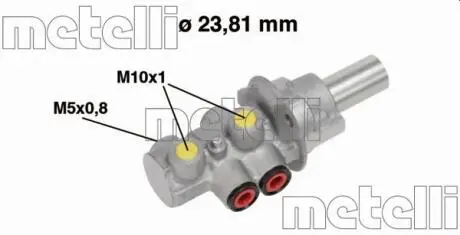 Главный тормозной цилиндр Metelli 050683