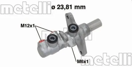 Главный тормозной цилиндр Metelli 050742