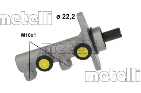 Головний гальмівний циліндр Metelli 051231