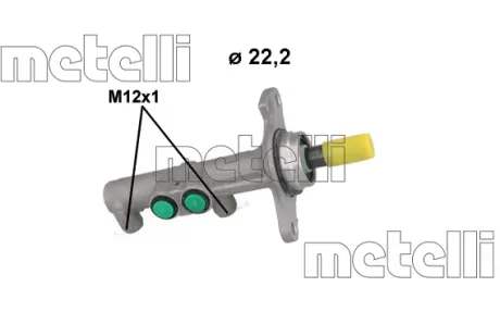Головний гальмівний циліндр Metelli 051267