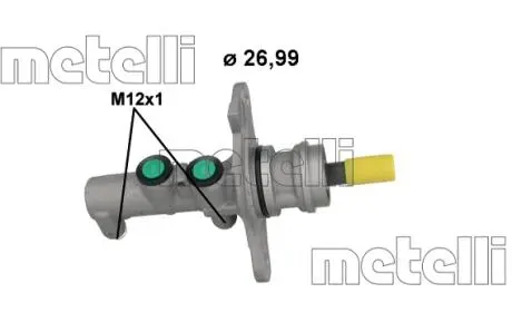 Головний гальмівний циліндр Metelli 051270