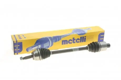 Полуось (передняя) Renault Clio II 98-02/Kangoo 97- (R) (-ABS) Metelli 17-0396