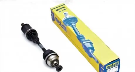 Полуось (передняя) BMW 5 (F10/F11)/6 (F06/F12/F13) 10-18 (L) (-ABS) Metelli 17-1334