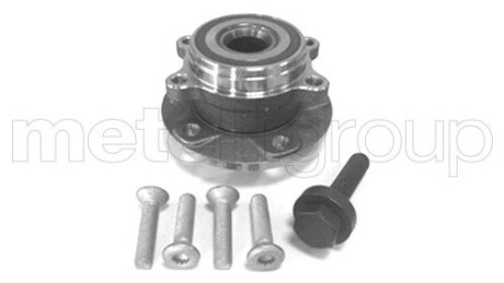 Подшипник ступицы (передней) Audi A3/Skoda Octavia/SuperB/VW Caddy/Golf/Passat 03- (4 болта/d=137mm) Metelli 19-2317 (фото 1)