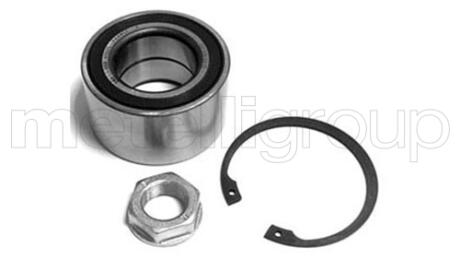 Підшипник маточини (передньої) Citroen C4/C5/C6 05-/Peugeot 407/607/308/508 11- (45x83x44)(+ABS)(к-кт) Metelli 19-2753