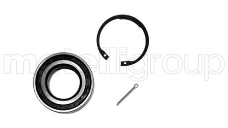 Підшипник маточини (передньої) Peugeot 4007/4008/Mitsubishi ASX/Outlander (43x80x40) (к-кт) Metelli 19-2843